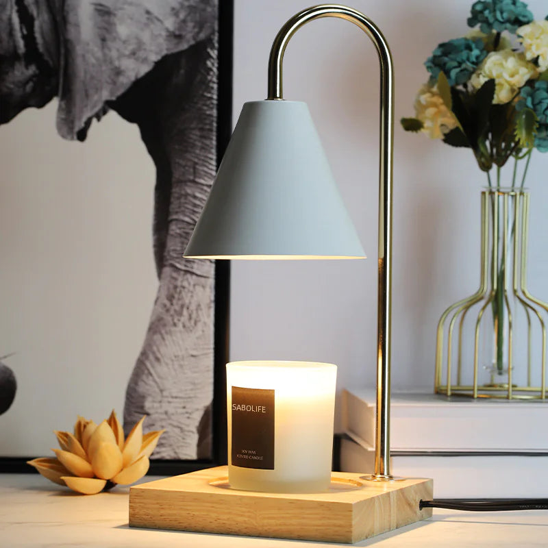 Minimalist Wax Warmer Table Lamp