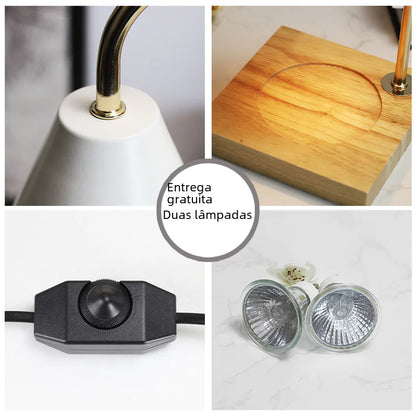 Minimalist Wax Warmer Table Lamp